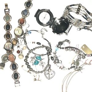 Jewelry Watches, bracelets, earrings, misc